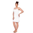 БЕЛОЕ ПЛАТЬЕ ИЗ 100% ХЛОПКА ГЛАДКОЕ ЖЕНСКОЕ СВОБОДНОЕ M