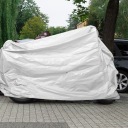 2 SZT. ЧОХОЛ NA MOTOCYL Z TRWALEGO MATERIALU PEVA, КОЛІР БІЛИЙ  фото 9