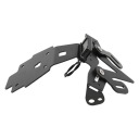 SUPPORT CADRE DE PLAQUE D'IMMATRICULATION MOTOCYCLETTE AVEC ZAMIENNIKIEM FEUX 3LED DWphoto 6