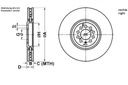 DISCO HAM. VW P. GOLF 4 R32 4 MOTION 02- 03 PR 