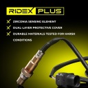 CHAUFFANTE SONDE LAMBDA RIDEX PLUS 3922L0275P VERS OPEL ZAFIRA B (A05) (430photo 10