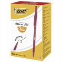 Шариковая ручка BIC Round Stic Classic, красная, 60 шт.
