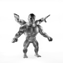 ФИГУРКА РПГ — СЕРИЯ ПАПАДЖМОН — ПАПЧОМП — СЕРЫЙ 25 ММ