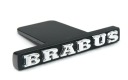Эмблема, значок, логотип Mercedes Brabus, хромированная решетка