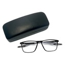 Okuliare na športové čítanie Sport Black Grey 200° Model Sportowe okulary do czytania Okulary chroniące