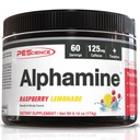 PEScience Alphamine Raspberry Lemonade prášok 174g Dátum spotreby minimálne 3 mesiace od dátumu nákupu