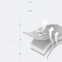 ДИТЯЧА КРЮЧКА, ERGONOMICZNY, ODDYCHAJĄCY, JASNOSZARY