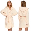 ЖЕНСКИЙ ТЕПЛЫЙ ХАЛАТ С КАПЮШОНОМ РАЗМЕР MORAJ. М