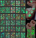 СВЕТЯЩИЕСЯ В ТЕМНОТЕ ТАТУ ДЛЯ ДЕТЕЙ 30 ДЕТСКИХ ЛИСТОВ ~400ШТ.