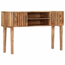 vidaXL Консольный столик 120 x 35 x 76 см массив акации