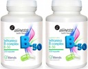 2x ALINESS VITAMIN B-50 B KOMPLEX B1 B2 B3 B6,12