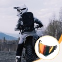 ШЛЕМ ВЕЛОСИПЕДНЫЙ VISOR LENS MODA ПРАКТИЧЕСКАЯ WYMIEN ПЕРЕДНЯЯ СТЕКЛА КРАСНАЯ ДЕНЬ NOC  фото 7