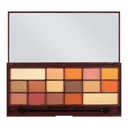 MAKEUP REVOLUTION ШОКОЛАДНО-ОРАНЖЕВАЯ ПАЛИТРА ТЕНЕЙ