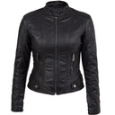 721_КУРТКА КОЖАНАЯ ЖЕНСКАЯ, КОЖАНАЯ ПЕРЕХОДНАЯ _ S