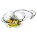 NACZYNIE ŻAROODPORNE OKRGĄGŁE Z POKRYWKĄ SZKLANY POJMENIK 2.15 L SIMAX