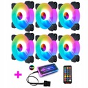 Комплект пульта дистанционного управления контроллером вентилятора RGB (6x120 мм)