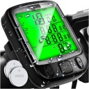 Водонепроницаемый ЖК-СЧЕТЧИК ВЕЛОСИПЕДА, СПИДОМЕТР С ПОДСВЕТКОЙ, 27 ФУНКЦИЙ