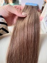 Prírodné vlasy TAPE 45 cm 2 ks MOVITO SENDVIČOVÁ Typ vlasov prirodzený