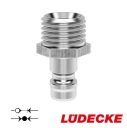 Пробка для контроля температуры DN 6 LUDECKE GZ G1/4