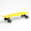 SVIETIACI LED SKATEBOARD DO 100 KG KAUČUKOVÉ KOLESÁ Kód výrobcu BS-2206PL Yellow