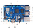 Mikrokomputer Orange Pi 3B 4GB RAM HDMI 4K WiFi Bluetooth 64GB EMMC EAN (GTIN) 4059954465164