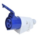 РОЗЕТКА ДЛЯ ПОВЕРХНОСТНОГО МОНТАЖА CEE NORMA IP44