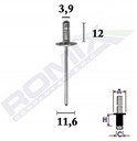 10 VNT. LEXUS IS200 '99-'05 NIT 3,9X12 BAKAS PAL. nuotrauka 4