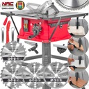 NAC SAW НАСТОЛЬНАЯ ПИЛА КОНТРРЕЗ ДЛЯ РЕЗКИ ДЕРЕВА 4 ДИСКОВ