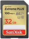 SanDisk Extreme Plus SDHC 32 ГБ V30 U3 100/60 МБ/с