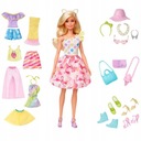 Набор для укладки Барби, гардероб, кукольная одежда, аксессуары GFB83