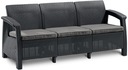 Диван Corfu Love Seat MAX Curver Keter 3-местный