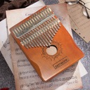 Инструмент KALIMBA PIANINO 17 Деревянный корпус из красного дерева K01 АКСЕССУАРЫ КОРПУСА С ДЕКОРИРОВАНИЕМ