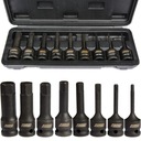 ZESTAW NASADKI UDAROWE SPLINE 1/2 M4-M16 9 szt