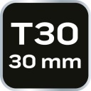 КІНЦІВКА TORX T30 X 30 MM, S2 X 2 SZT., NEO 10-920  (10529625645) фото min 6