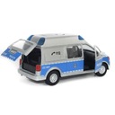 Auto Polícia Van kovové so zvukom sirén 14cm pohonom svetiel Značka Hipo