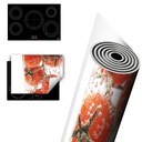 ВИНИЛОВАЯ ЗАЩИТА ДЛЯ ИНДУКЦИОННОЙ СТОЛЕШНИЦЫ 80х52 вода - помидоры