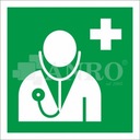 НАКЛЕЙКА ДОКТОРА 150х150 IE/009/F/FS