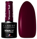 Лак для ногтей Claresa Hybrid WARMIN FALL 7 бордовый