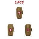 Тактические первые комплекты Molle, 3 шт., сумка для экстренной помощи на открытом воздухе, армейский охотничий автомобиль