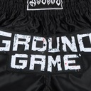 Ground Game Šortky Muay Thai &quot;Skullz&quot; Black M Druh šortky