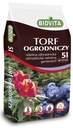 BIOVITA TORF OGRODNICZY KWAŚNY 5L DO BORÓWKI IGLAKÓW TUI RODODENDRONÓW