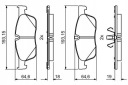 BOSCH PLAQUETTES FREIN LAND ROVER DROIT DISCOVERY/RANGE ROVER 2,0-2,2 D 4X4 11-photo 12