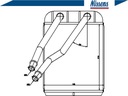 WYMIENNIK CIEPLA, CALEFACCIÓN INTERIOR NISSENS 73975 