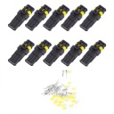 3-PINOWE WETTING CONNECTIONS ELECTRICAL 10 KIT TERMINAL WTYKOWY WIRES AUTOMOBILE  photo 9