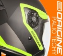 ШОЛОМ ORIGINE PALIO 2.0 TECHY FLUO YELLOW-BLACK XXL  фото 4