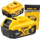 АККУМУЛЯТОР DEWALT 5 Ач 18 В СЕРИЯ XR LED DCB184 ОРИГИНАЛ ДЛЯ ЗАРЯДНОГО УСТРОЙСТВА