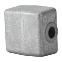 BLOC ANODOWY AVEC PIED ALUMINIUM 436745 SUBSTITUT POUR OMC STRINGER/COBRAphoto 5