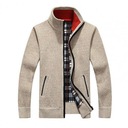 Мужское пальто сплошного цвета на молнии осень-зима свободное St