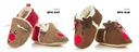 Теплая новогодняя детская обувь в подарок для детей 0-6 лет.