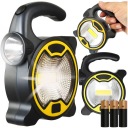PUISSANT LAMPE DE POCHE PHARE ATELIER LED PHARES ANTIBROUILLARD AMPOULE COB AVEC ÉTRIER DE FIXATION BATTERIESphoto 7